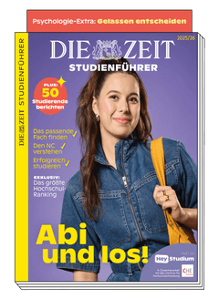 Titelbild der aktuellen Studienführer-Ausgabe 